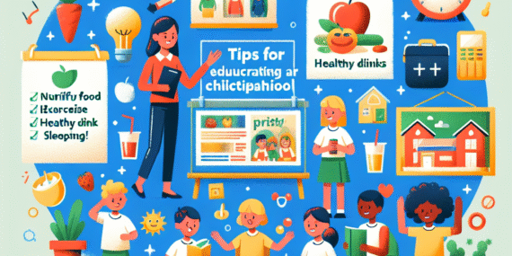 Tips Mendidik Anak SD Menjalani Gaya Hidup Sehat dengan Poster Edukasi