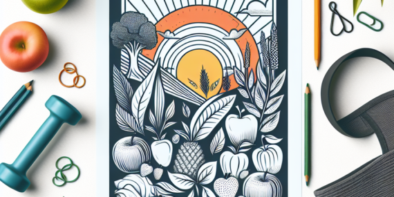 Inspirasi Desain Poster Gaya Hidup Sehat yang Mudah Digambar untuk Pemula